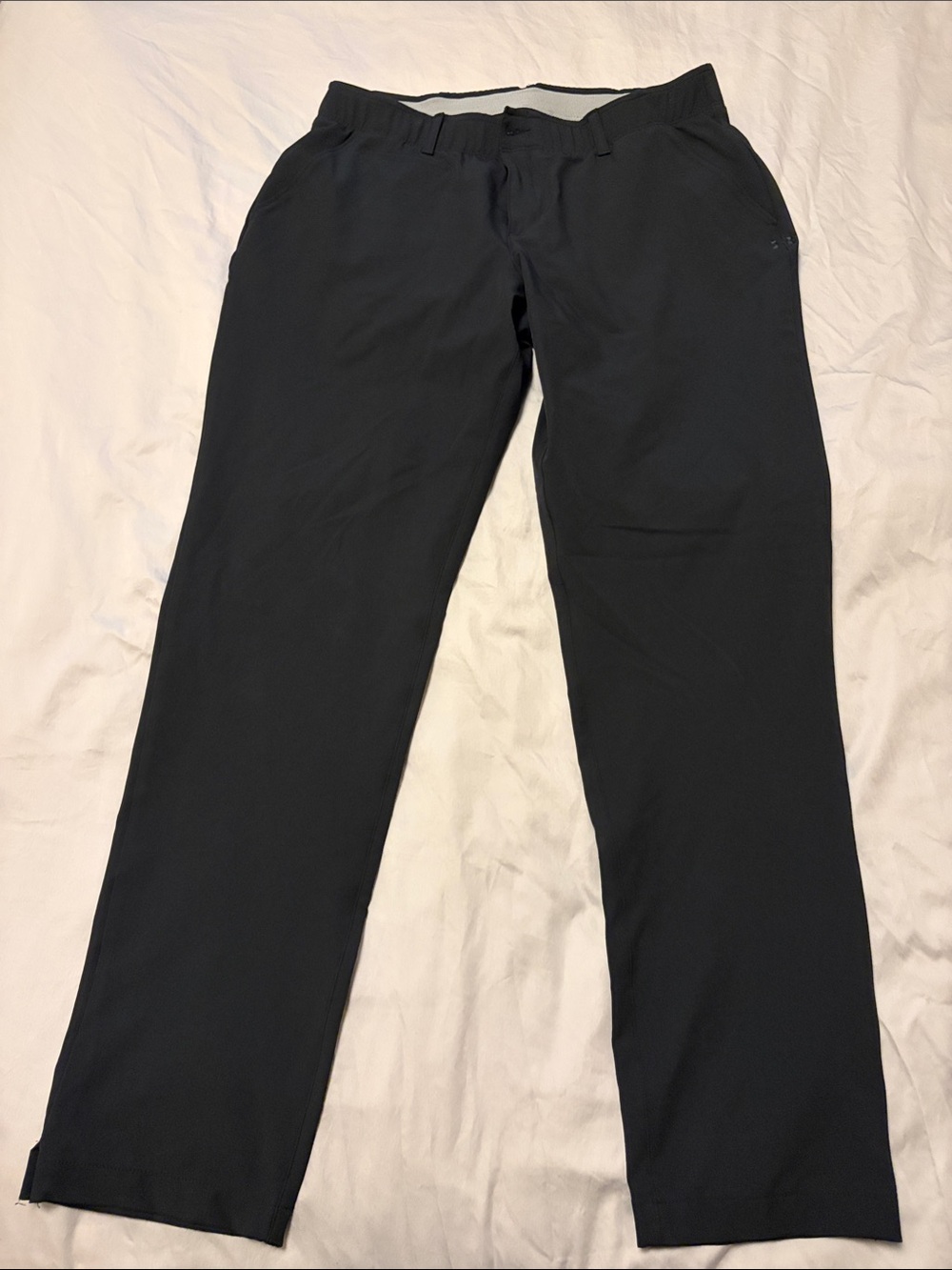 Under Armour Black Golf Women’s Track Pants with Elastic Waistband
